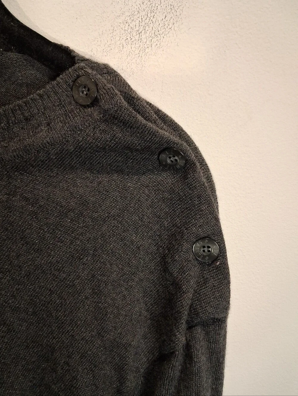 All Saints Mens Size L Wool Gray Contempary Sweater